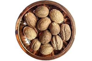 Will and Weaves Indian Jadibooti Jaiphal Asli Jai phal Jaifal Nutmeg Jayfal 100 Gram