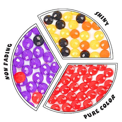 Koogel 30pcs Diamond Painting Stickers，5D DIY Kids Diamond Painting Kids Diamond Art Diamond Painting Kits for Kids for Paint by Numbers Diamonds Children Adult Beginners