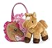 Aurora World Fancy Pals Pretty Pony Pet Carrier Pink, 5.5