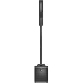 Electro Voice Evolve 30m 1000W Portable Powered Column Speaker (Black) | Quicksmart App and Bluetooth Connectivity Black