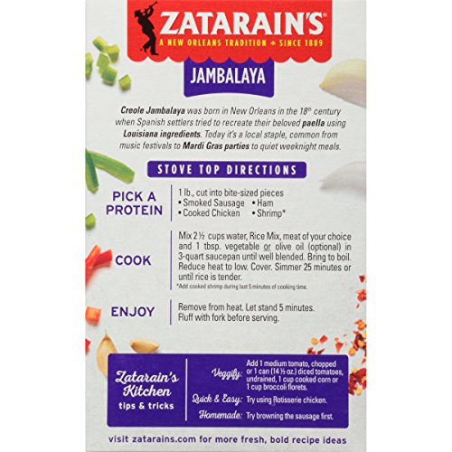 Zatarain's Jambalaya Rice Mix, 8 oz - Thumbnail 3