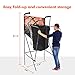 Ancheer Electronic Basketball Game Double Shot Basketball Arcade Game 8-in-1 Electronic Hoops with 5 Balls & Scoring