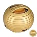 XBOOM Ceramic Mini Portable Capsule Speaker with Rechargeable Battery, Enhanced Bass+ and Ceramic Resonator - Gold