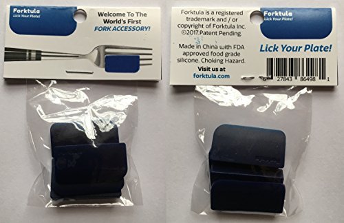 4 Pack Of Forktulas - A Spatula For Your Fork So You Can Lick Your Plate In Public