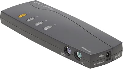 Belkin OmniView E Series 4-Port PS/2 KVM Switch with Cables