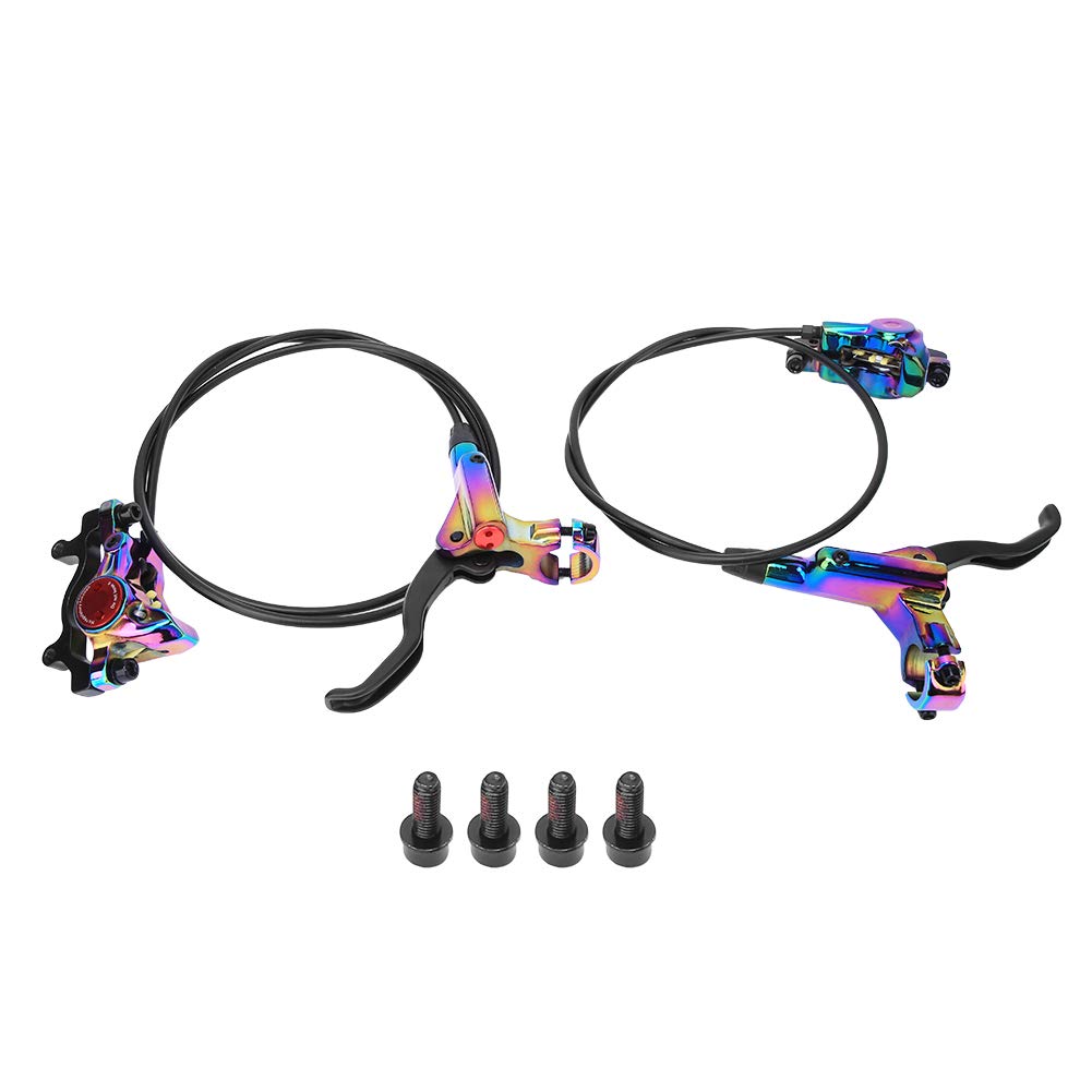 Forward Direction Disc Brake, HB-875 Hydraulic Disc Brake for Mountain Bike Brakes Left Rear/Right Front (Colourful) Brake Forward Brake Kit Left and Right