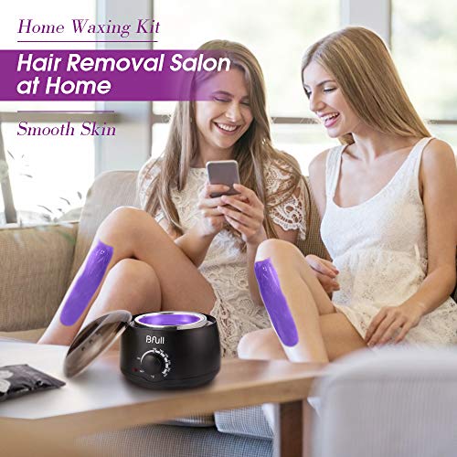 Wax Warmer, Hair Removal Home Waxing Kit with Wax Beans - Thumbnail 7