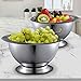 Stainless Steel Kitchen Bowl Large 3.5 Quart Capacity for Mixing, Salads, Baking, BBQ by Pro Chef Kitchen Tools