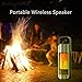 Bluetooth Speakers,Portable Flame LED Night Light with Stereo Wireless Charger, SAUDIO Extraordinary Bass Support TWS SD/USB Plug&Play,Hands Free Answer for iOS Android Phones…thumb 2