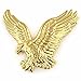 PinMart's Soaring American Gold Eagle Jewelry Lapel Pin