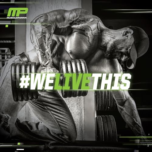 Muscle Pharm Assault Energy & Strength Pre Workout Powder for Men & Women with Beta Alanine, Caffeine, Creatine & Betaine Anhydrous, Pre-Workout Supplements, 30 Servings, Blue Raspberry Flavor