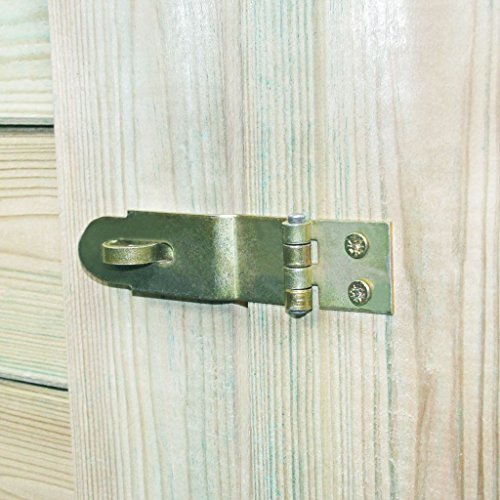 Xinglieu Gartenhaus aus imprägniertem Kiefernholz, 200 x 100 x 210 cm – Bild 4