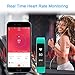Letsfit Fitness Tracker with Heart Rate Monitor, Slim Activity Tracker Watch, Pedometer Watch, Sleep Monitor, Step Counter, Calorie Counter, Waterproof Smart Band for Kids Women and Men