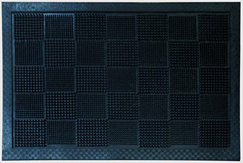 ID Mat Tapis Paillasson, 100% Caoutchouc, Noir, 40 x 60 cm, PICOTSCT5503406007