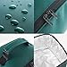 Lunch Box for Women Men Adult Leakproof Lunch Bag Reusable Neoprene Cooler Insulated Lunch Organizer Tote with Drink Holder for Hot Cold Food Fits 9 Cans for Picnic Work Model Green