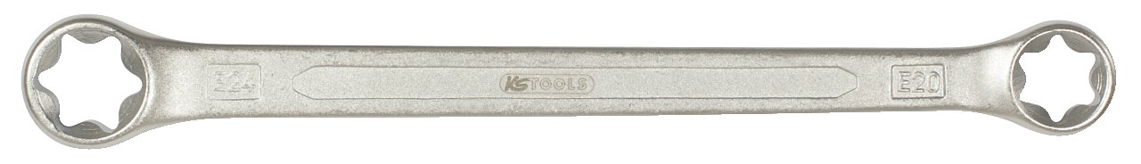 KS Tools 911.0373 E10xE12 ETX Classic Ring Spanner