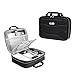 BUBM Electronics Travel Organizer, Double Layer Travel Cable Organizer Gadget Organizer for Cables iPhone Kindle USB Perfect Size Fits for iPad Mini