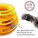 Pet Craft Supply Interactive Cat & Kitten Three Layer Colorful Track Ball Tower Fun Mental Stimulation Physical Exercise Puzzle Cat Toys