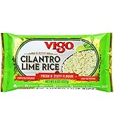 Vigo Authentic Cilantro Lime Rice, Fresh & Zesty Low Fat, 8oz (Pack of 12)