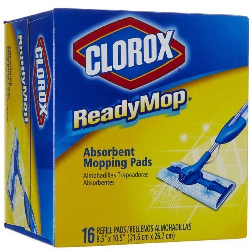 Clorox Ready Mop Pads, 16 Refill Pads, 8 Pack
