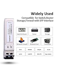 Módulo transceptor SFP Yuanley 1.25G LX Gigabit monomodo SFP LX compatible con Cisco GLC LH SMD, Ubiquiti, D Link, Mikrotik, Netgear