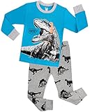 Children Dinosaur Pajamas For Boys Christmas PJs Kids Clothes Size 5 Years