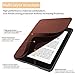 Infiland Kindle Paperwhite 2018 Case Compatible with Amazon Kindle Paperwhite 10th Generation 6 inches 2018 Release(Auto Wake/Sleep), Marron