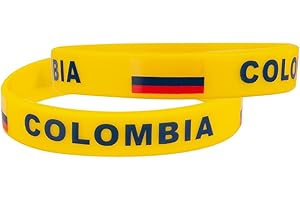 Evankin Country Flag Unisex Silicone Bracelet Rubber Sports Fashion Wristband