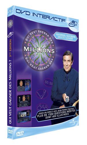 Qui Veut Gagner Des Millions ? - Le Dvd - 3ème Édition (Edition Familiale Illustrée) - Dvd Interactif