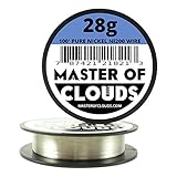 Ni200 - 100 ft 28 Gauge AWG Pure Nickel 200 Non Resistance Wire 0.32mm 28g 100'