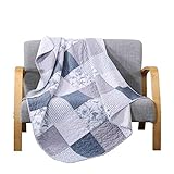 SLPR Coastal Dream Cotton Real Patchwork Quilted Throw (50
