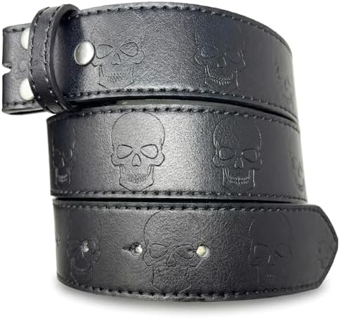 punkman2000 Mens Iron Huge Cross Buckle Biker Trucker Genuine