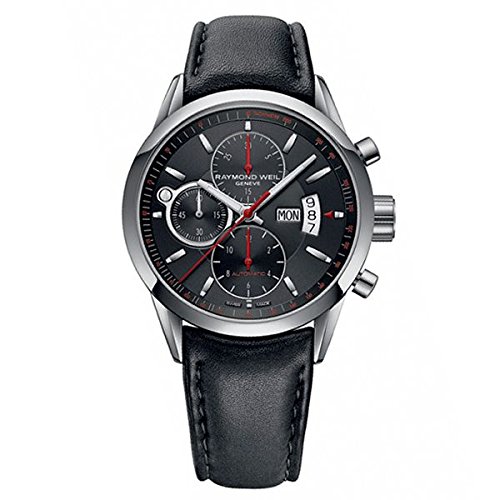 Raymond Weil Reloj Analógico para Hombre de Automático con Correa en Cuero 7730-STC-20041