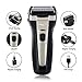 Men's Electric Foil Shaver Wet and Dry Waterproof with Sidebums Pop-Up Trimmer USB Fast Charging One-Key Lock