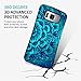 Galaxy S8 Case, ZUSLAB Pattern Design, Shockproof Armor Bumper, Heavy Duty Protective Cover for Samsung Galaxy S8 (Pink Mandala)