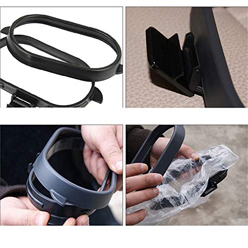 Leaftree Car Auto Trash Bag Rack Container Bin Waste Organizer Holder Frame Portable