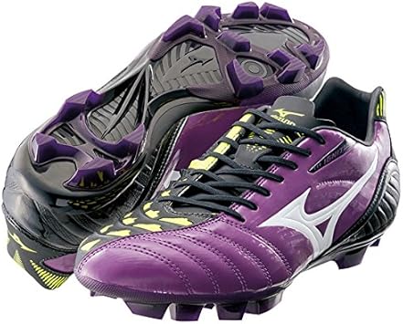Amazon Co Jp Mizuno ミズノ P1ga1432 イグニタス３ ｍｄ サッカースパイク 天然芝 土 人工芝 パープルホワイト68パープル ホワイト 28 0 スポーツ アウトドア