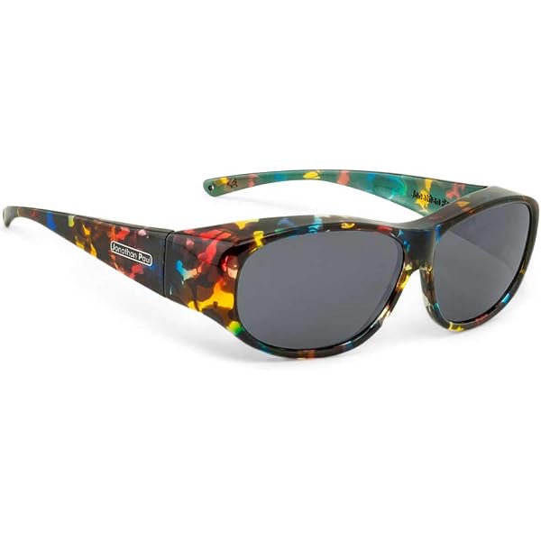 Jonathan Paul Orion Fitovers Sunglasses – Tortoise Shell – Large JONATHAN PAUL Polarized Sunglasses Fitovers Orion Cheetah  main image 3