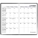 DayMinder Monthly Pocket Planner 2017, 3-5/8 x 6-1/16, Black (SK53-00)