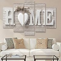 Viaste Wooden Letter Prints Photo Paintings Wall Art for Home Decorations Paintings