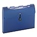 Smead Step Index Poly Organizer, 12 Pockets, Flap and Cord Closure, Letter Size, Navy Blue, 2 per Pack (70907)