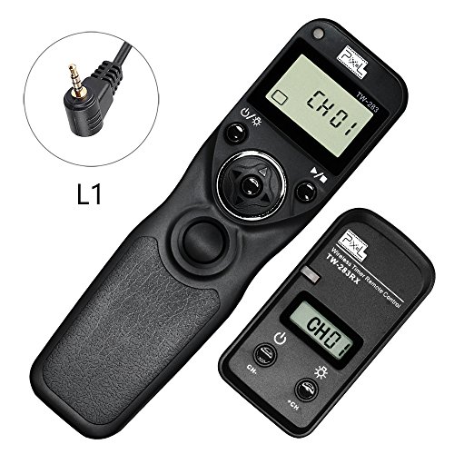 Pixel TW-283\L1 LCD Wireless Shutter Release Timer Remote Control for Panasonic DMC-FZ50 FZ50K FZ50S FZ30 FZ150 FZ30K FZ30S FZ20 FZ20K FZ20S LC-1 L1 L10 G10 G2 G1 Gf1 Gh2 Gh1 G3 Gx1 Pixel TW-283\L1 LCD Wireless Shutter Release Timer Remote Control for Panasonic DMC-FZ50 FZ50K FZ50S FZ30 FZ150 FZ30K FZ30S FZ20 FZ20K FZ20S LC-1 L1 L10 G10 G2 G1 Gf1 Gh2 Gh1 G3 Gx1