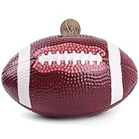 FORLONG FL2002 Football Piggy Bank Ceramic Coin Bank Money Bank-(5 Designs for Choice Golf/ Basketball/Soccer/Football/Hockey) 6."