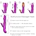 Orlena Heating Dual Motors Rabbit Clitoral Vibrator,G Spot Clit Dildo Vibrators for Women with Thrusting & Vibration,Waterproof Clitoral G Spotter Stimulator Toys,Adult Sex Toys for Women and Couples