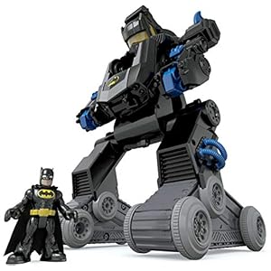 Imaginext Batman, Bat-Robot transformable, Juguete para niño +3 años (Mattel DMT82)