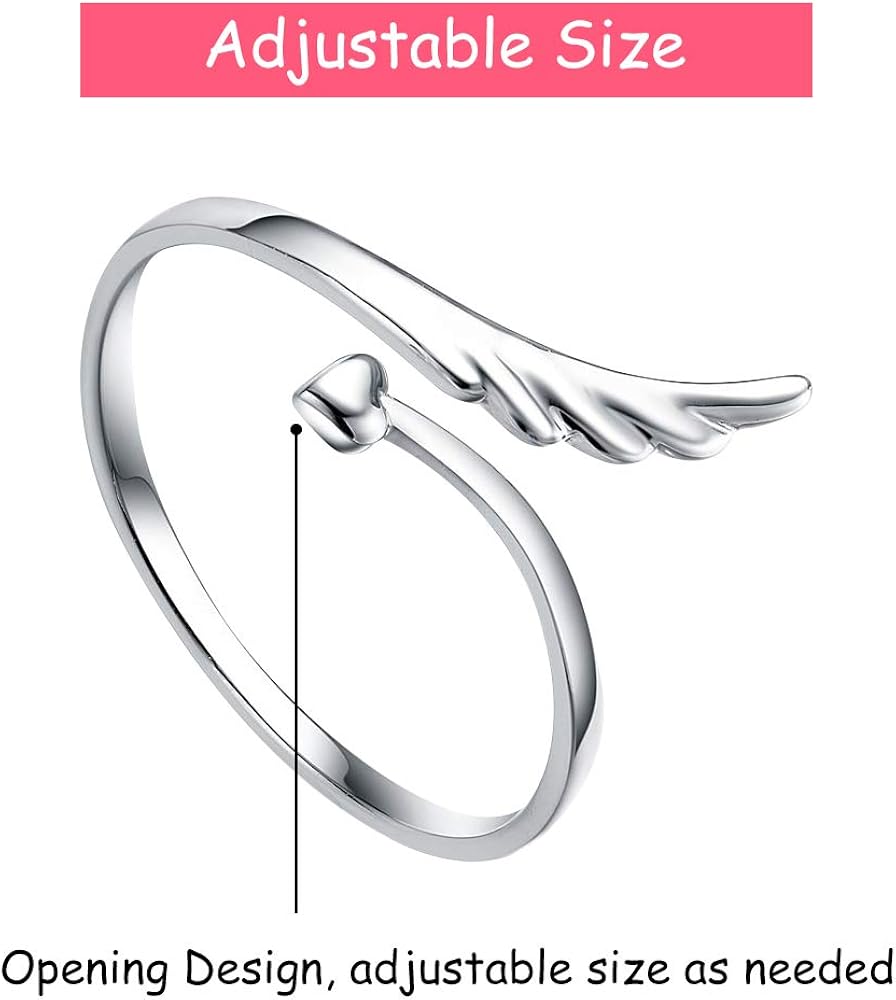 TUPARKA 9Pcs Silver Adjustable Rings Set Knot Adjustable Finger Ring Joint Ring Toe Ring Beach Jewelry Gifts for Women Girls - Image 3
