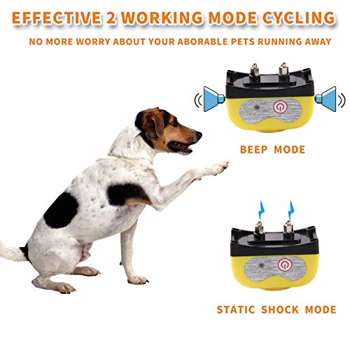 JUSTPET Wireless Dog Fence Containment Pet System, Dual Antenna More