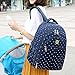 Aidonger Diaper Bag Backpack with Clips Large Capacity Fit Stroller (Blue)