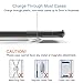 BEZALEL Qi-5 Wireless Charger Charging Pad Compatible with iPhone 11/11 Pro/11 Pro Max/XS/XR/XS Max/X/8 Plus Galaxy S20/S10/S9/S8 Note 10/9/8 LG Sony Pixel 3 XL [Sleep Friendly] No AC Adapter - White