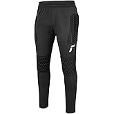 Reusch Contest II Soccer Goalkeeper Pants for Men | Padded GK Trousers with Knee & Hip Protection | Breathable Goalie Pants